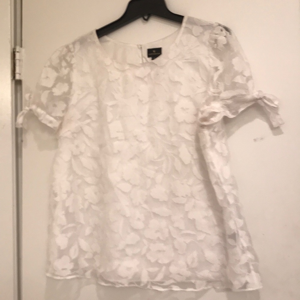 Worthington white blouse